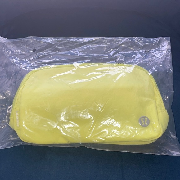 lululemon athletica Handbags - NWT LULULEMON  EVERYWHERE BELT BAG YELLOW FANNY PACK